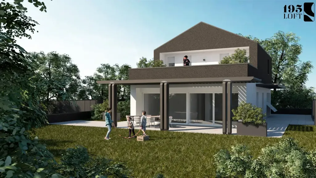 Detached Villa with Garden in Mirano
