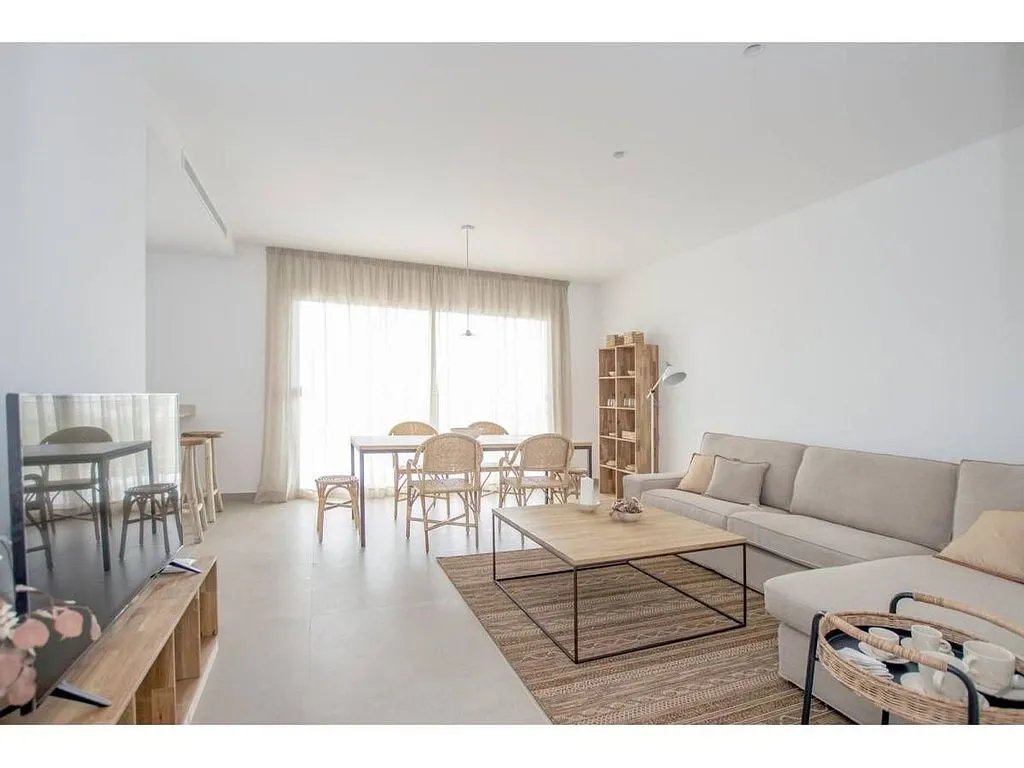 Séjour - Modern Flat with Balcony and Terrace in Maó