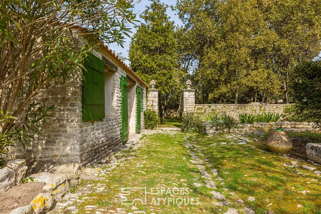 Jardin - Maison historique avec parc à Saint-Pierre-d’Oléron