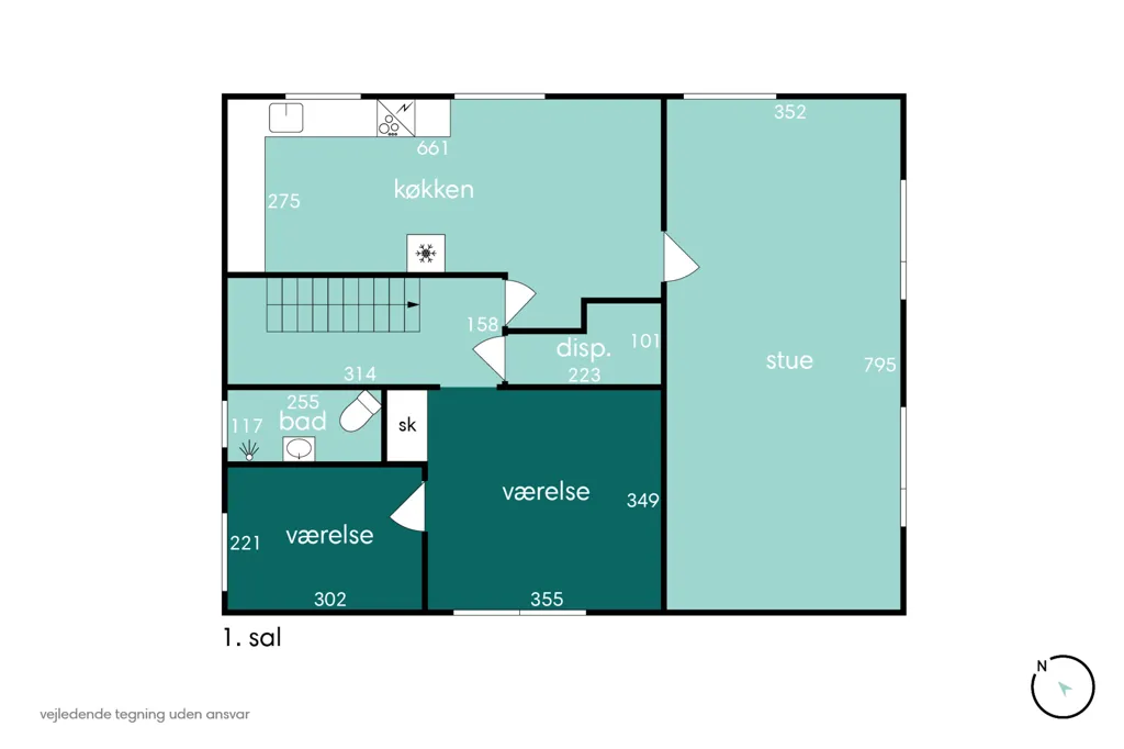 Plaan - Villa with Multiple Units in Knudstrup