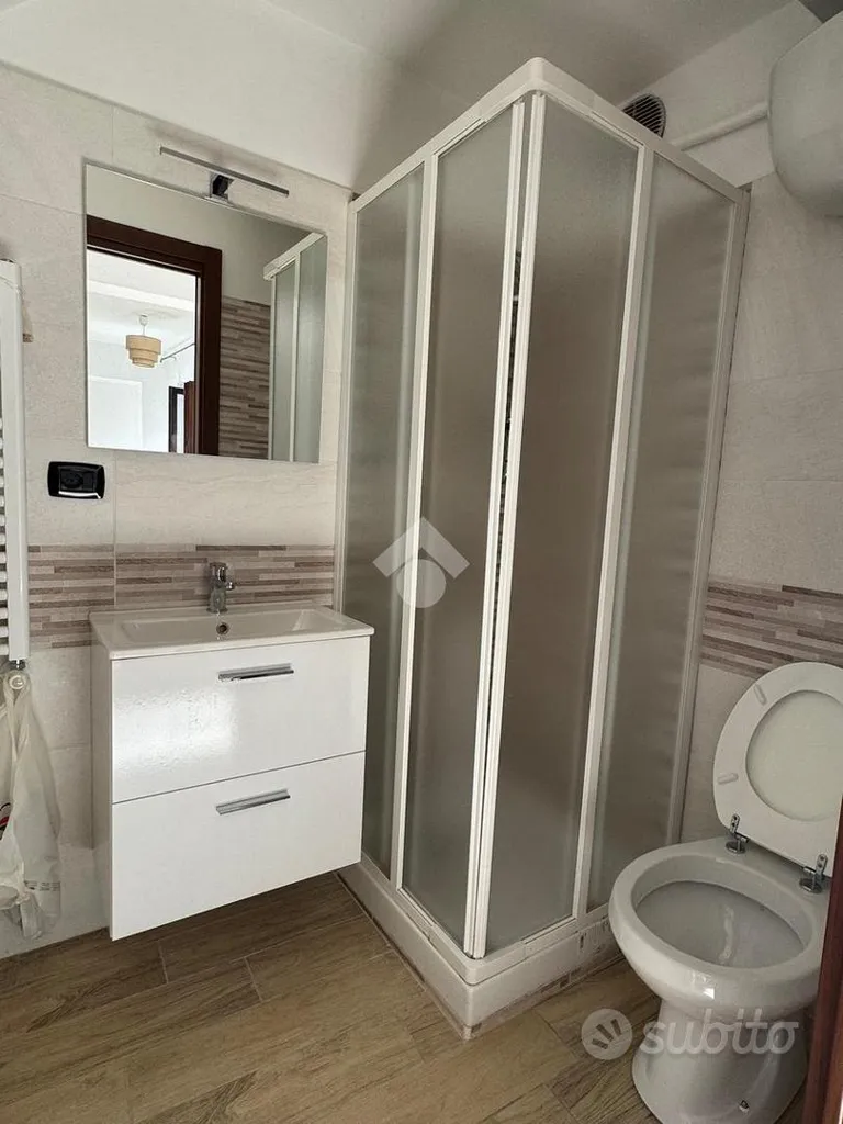 Salles de bain - Two-Level Apartment in Venafro