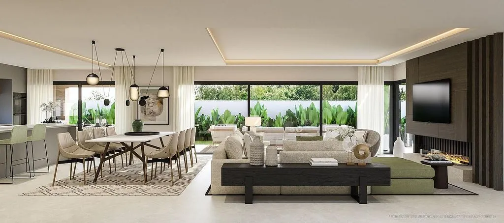 Salle à manger - Villa with Private Pool in Calahonda