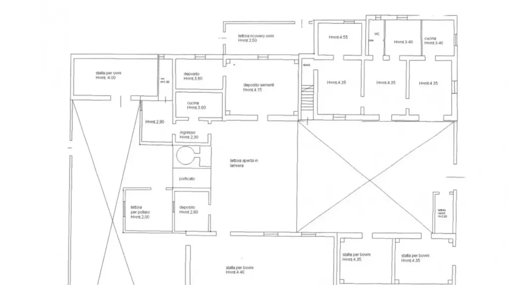 Plan - Rustic Masseria with Sea View in Carovigno