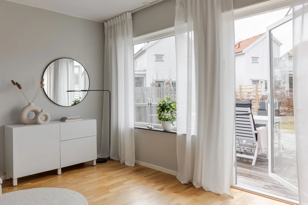 Living Room - Apartment with Garden in Långarör