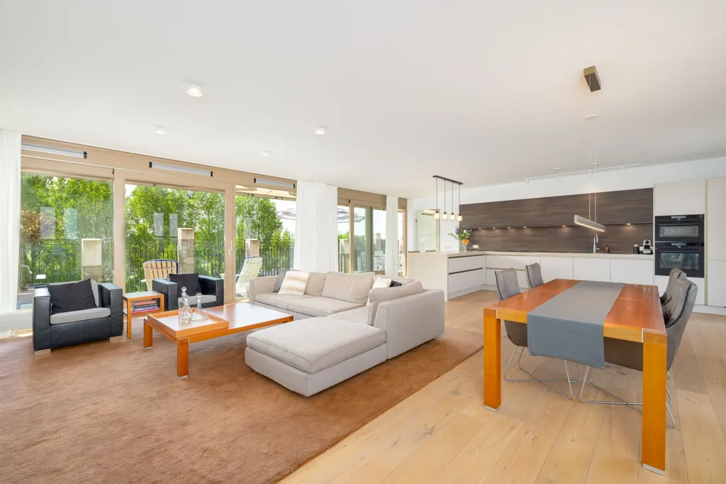 Elutuba - Luxury Penthouse with Castle View in Beeckendael