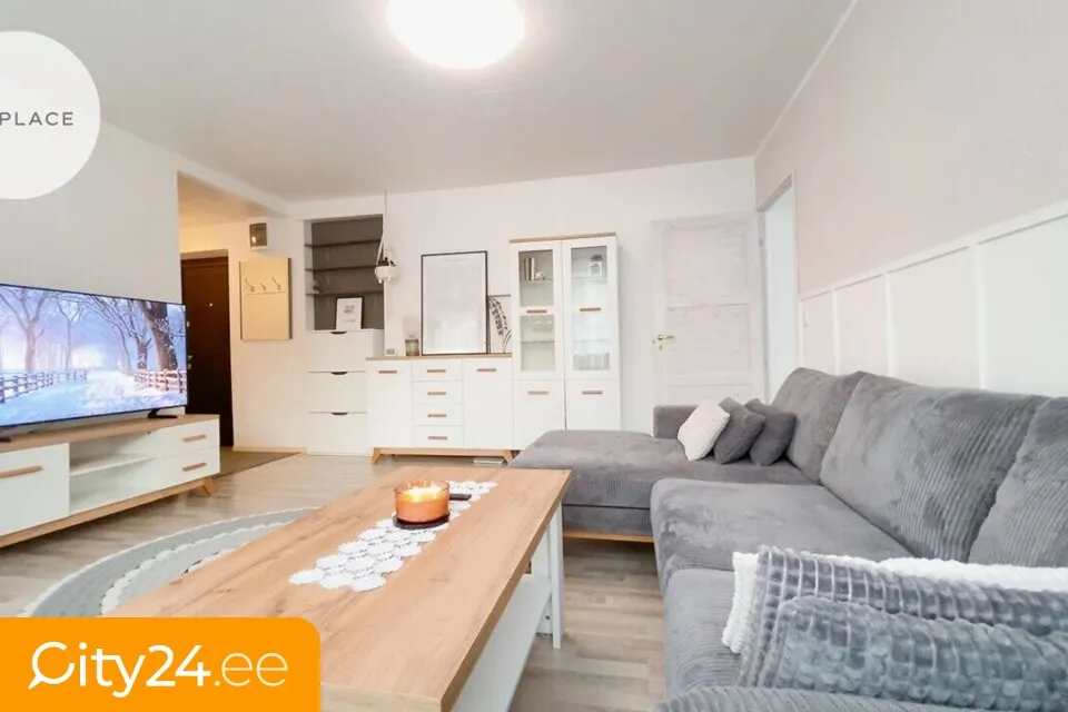 Soggiorno - Renovated Apartment with Stone Features in Jõgeva