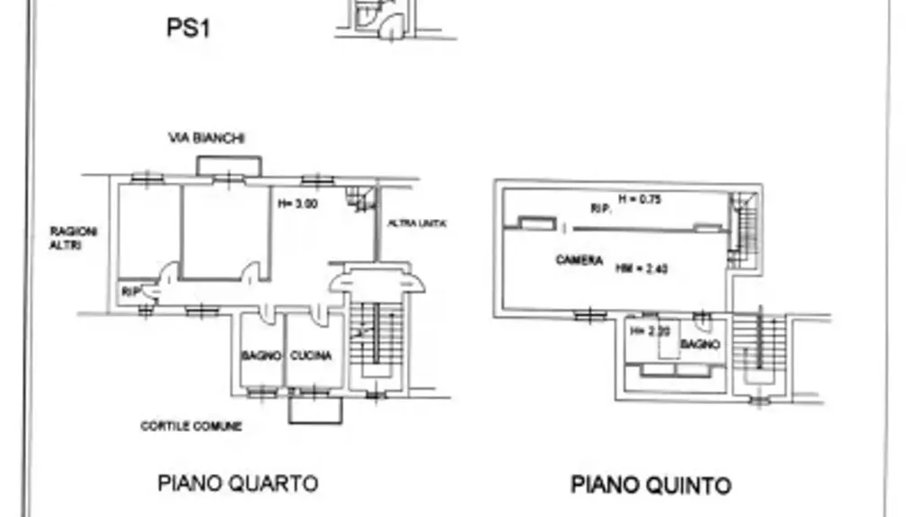 Plaan - Renovated Apartment with View in Piacenza