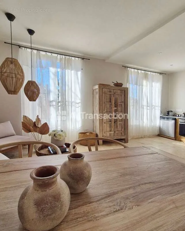 Salle à manger - Appartement Rénové avec Vue Sud à Lorgues