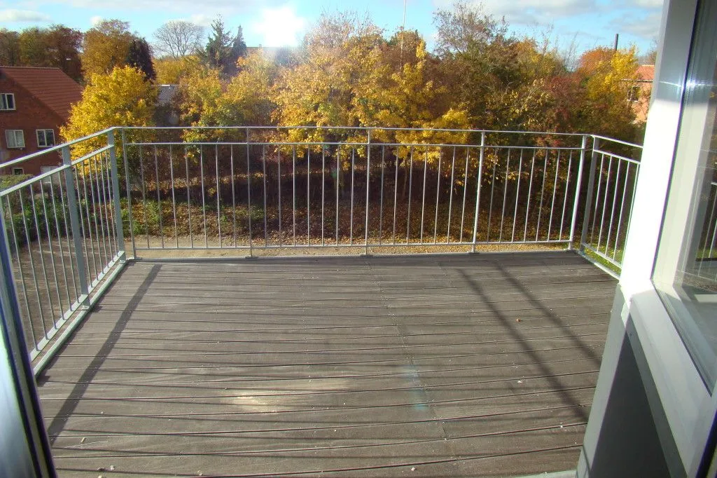 Balcon - Three-Bedroom Apartment in Middelfart