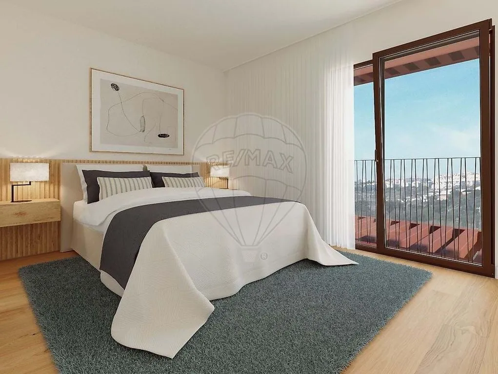 Chambres - Luxury Apartment with South-Facing Balcony in Almada