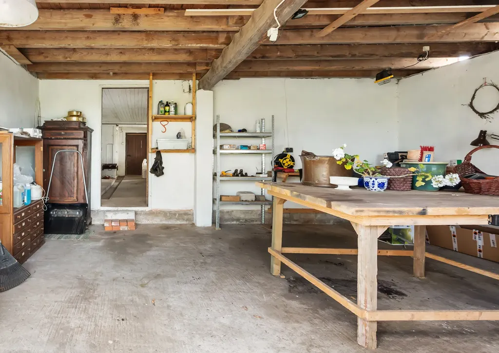 Garage - Charming Farmhouse with Garden in Scania