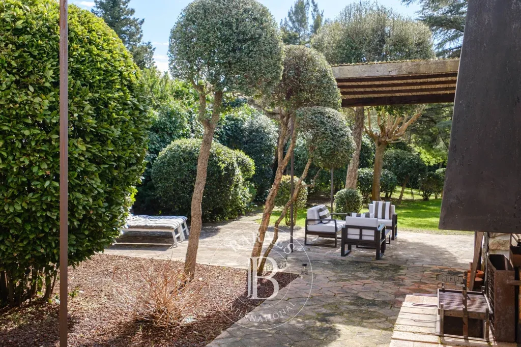 Terrasse - Villa contemporaine proche des plages à Grimaud