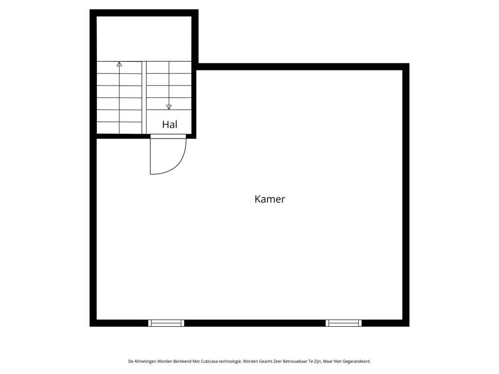 Plan - Maison à rénover avec jardin au centre d'As