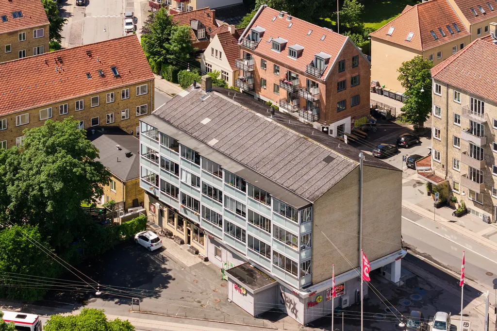 Vue aérienne - 2-Bed Apartment with Terrace in Vanløse