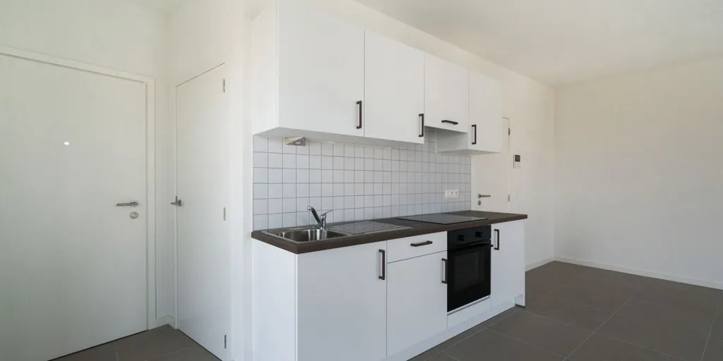 Cucina - New Studio with Parking in Schaarbeek