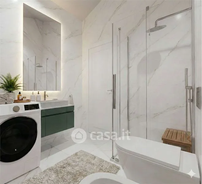 Salles de bain - Newly Built Apartment with Balcony in Monserrato