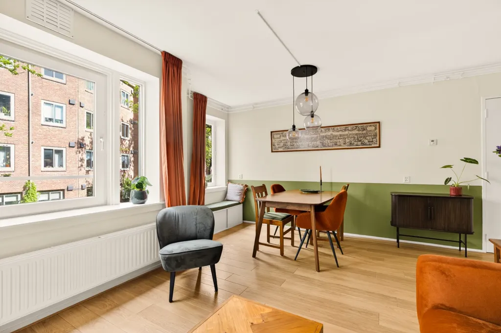 Séjour - Charming Apartment with Balcony in Transvaalbuurt