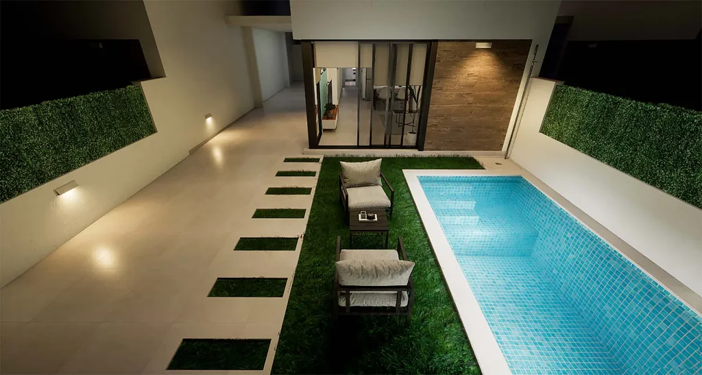 Piscine - Newly Built Villa with Pool in Los Alcázares