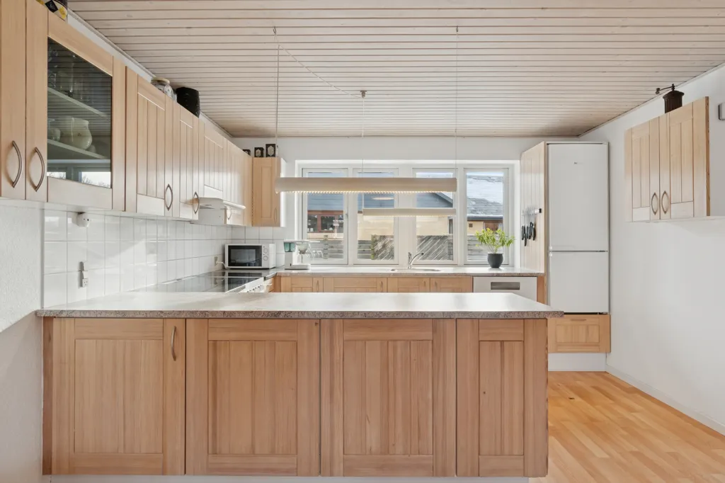 Köök - Architect-designed Villa with Garden near Silkeborg