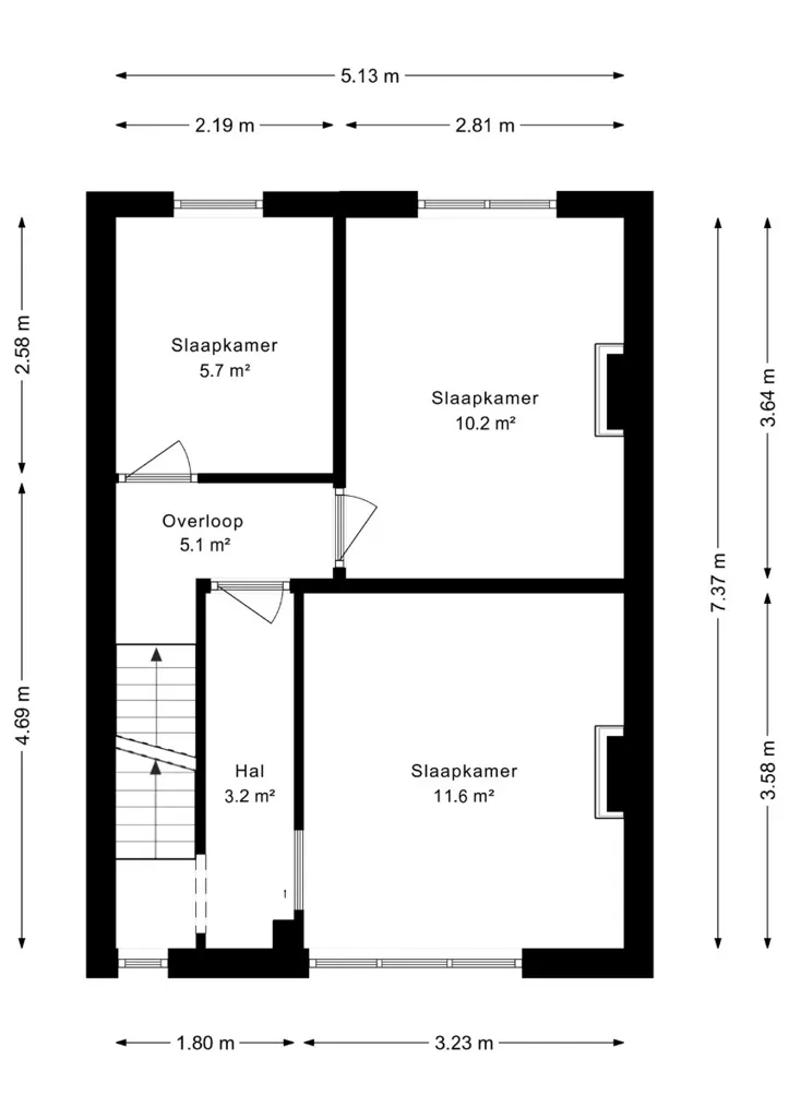 Plaan - Half Open Building with Garden in Lembeke