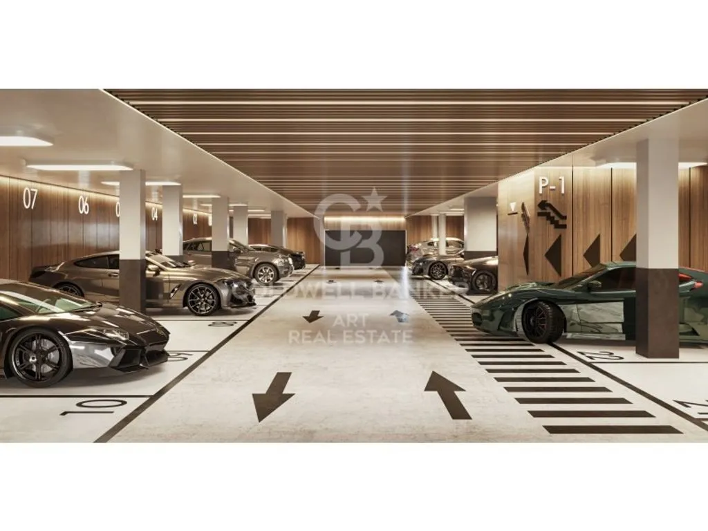 Garage - Contemporary Penthouses with Private Pools in Marbella