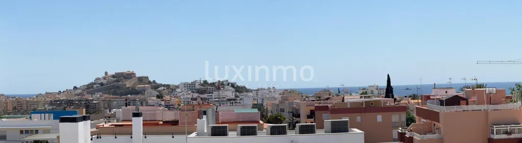 Terrasse - Duplex Penthouse with Sea Views in Ibiza