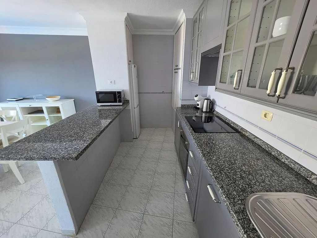 Köök - Duplex with Pool and Terrace in Santiago del Teide