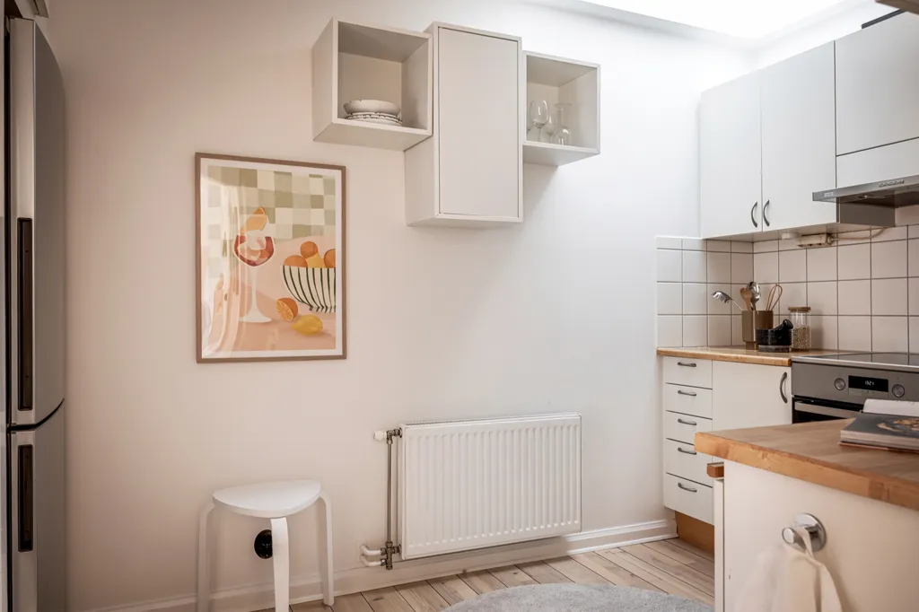 Cuisine - Charming Apartment with Balcony in Davidshall