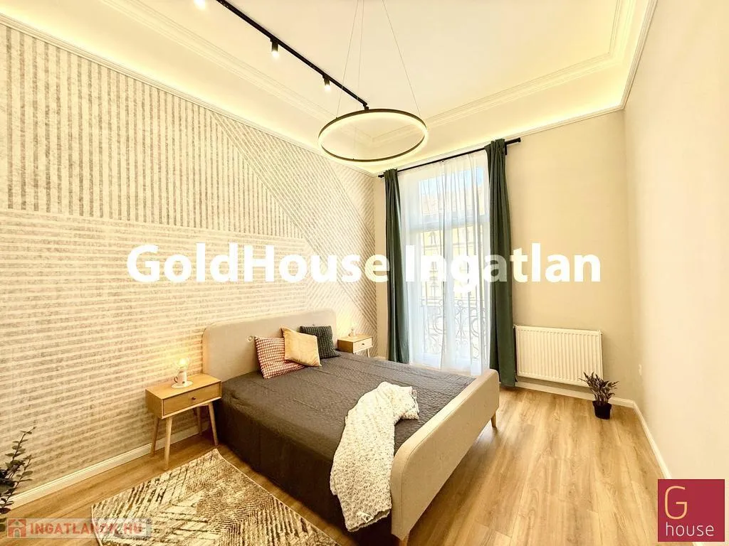 Camere da letto - Modernised Apartment with Balcony in Budapest VIII