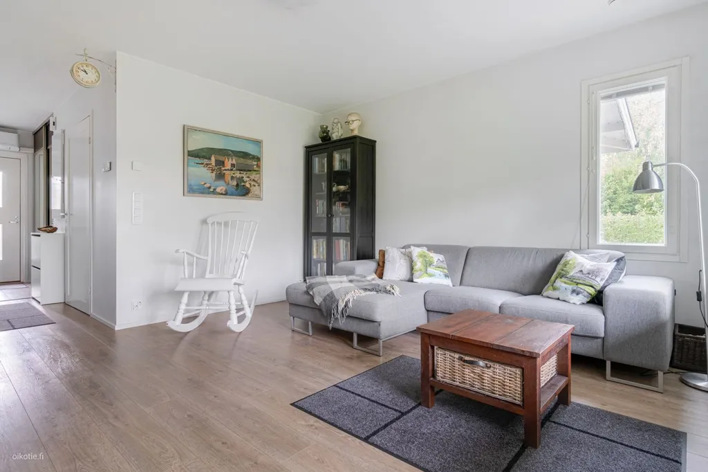 Living Room - Modernised Detached House with Sauna in Hämeenlinna