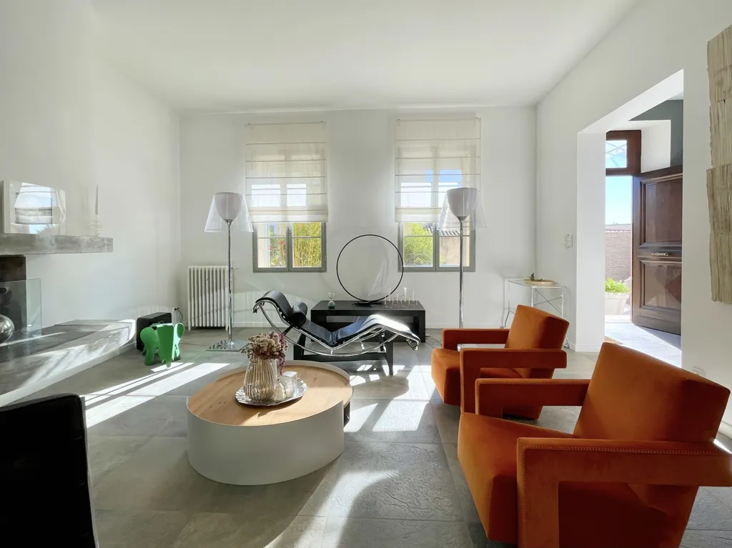 Séjour - Maison de Maître avec Piscine dans l'Hypercentre de Nîmes
