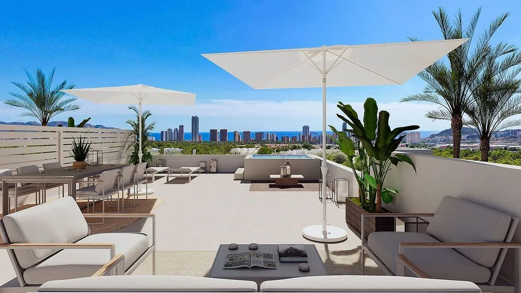 Terrasse - New Flat with Pool in Berlín Street