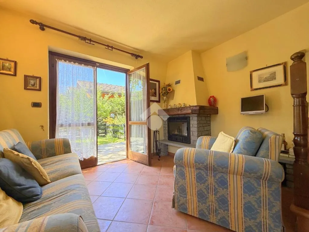Séjour - Terraced Villa with Private Garden in Oulx