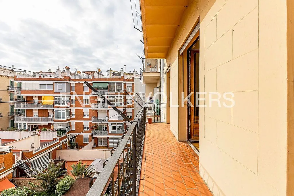 Balcon - Apartment with Terrace in L'Antiga Esquerra de l'Eixample