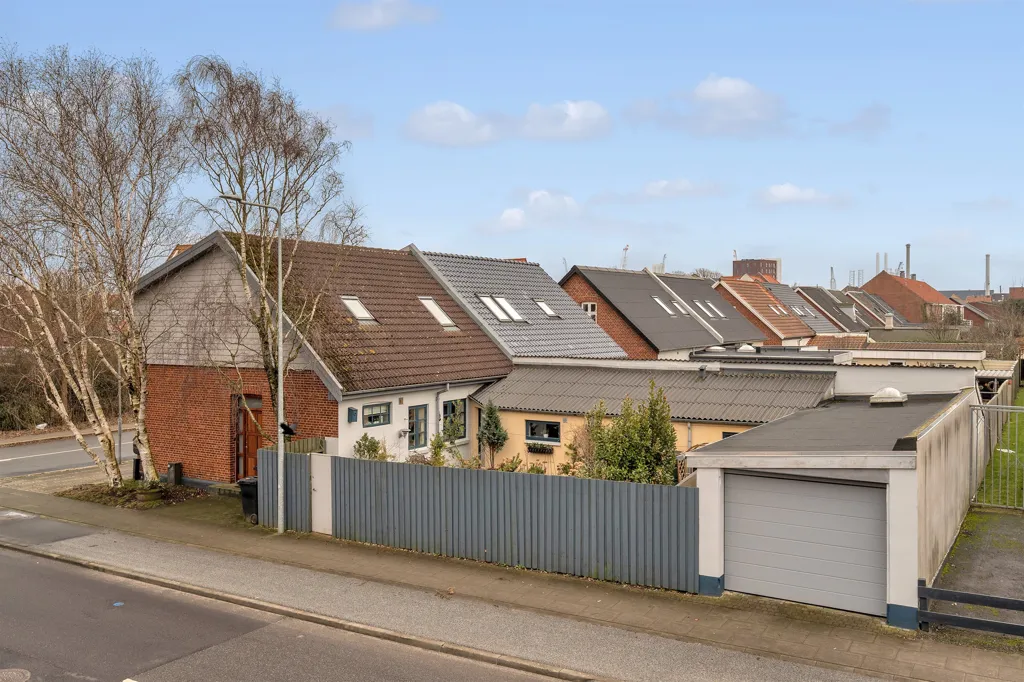 Vue aérienne - Maison 4 pièces à Esbjerg