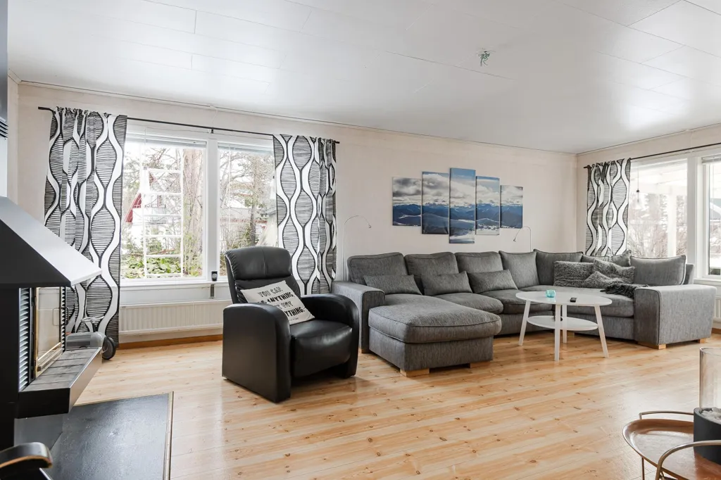 Salón - Well-Planned Villa with Private Garden in Varberg
