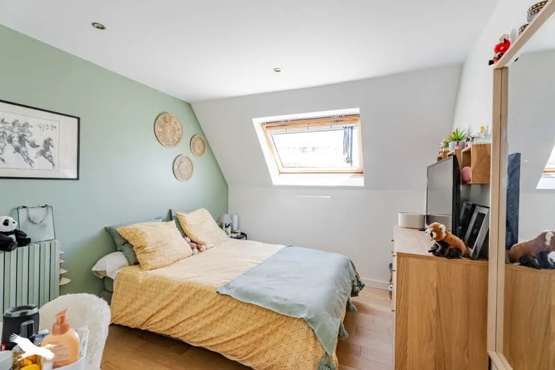Bedrooms - 1930s House with Garden in Brest