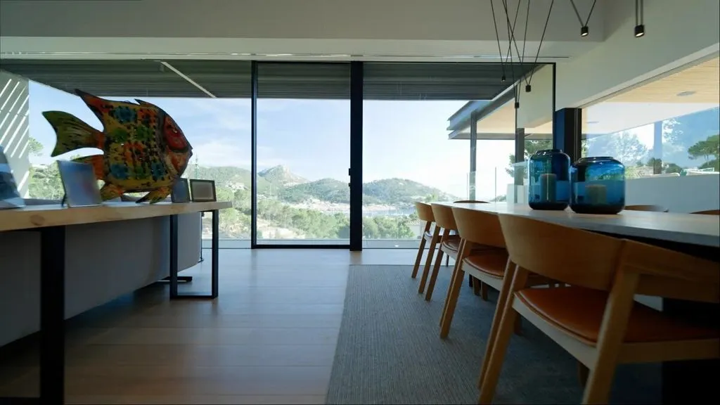 Salle à manger - Luxury Villa with Panoramic Sea View in Port d'Andratx