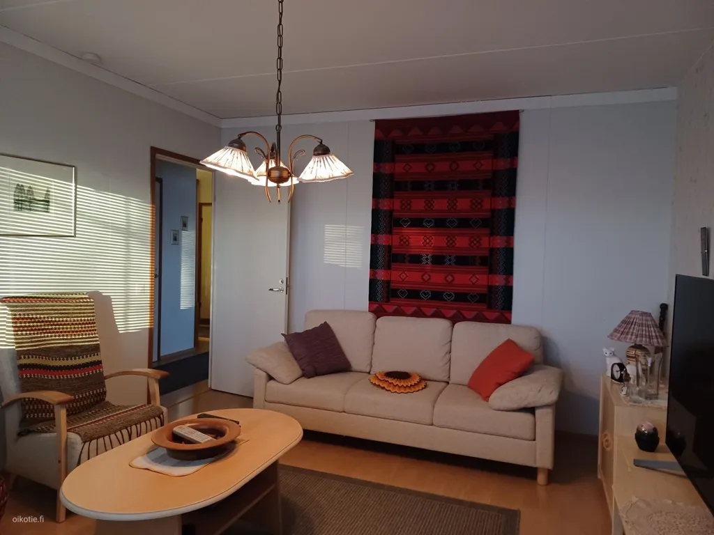 Séjour - 5th Floor Apartment with Balcony in Kotka
