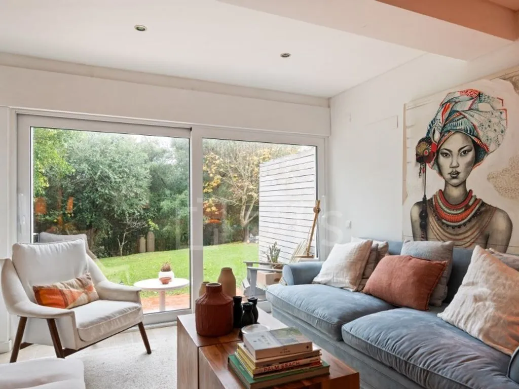 Séjour - Duplex Flat with Garden in Cascais Centre
