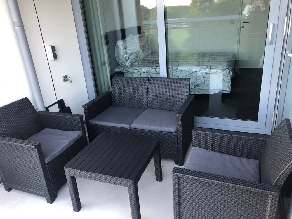 Balcon - Modern Apartment with Lift in Amsterdam
