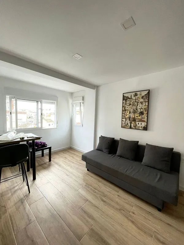Séjour - Aménagé Studio with Air Conditioning in Málaga