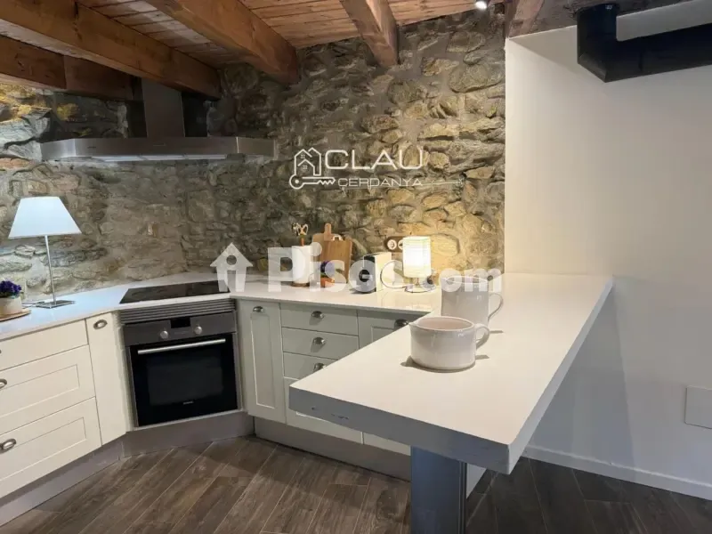Cuisine - 4-Bedroom House with Terrace in Queixans