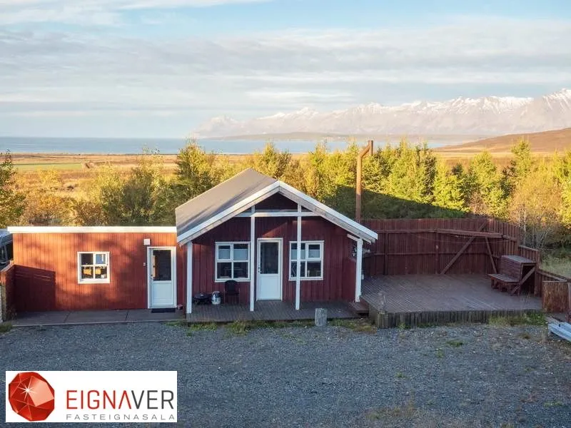 Vista aerea - Summerhouse with Garden in Dalvík