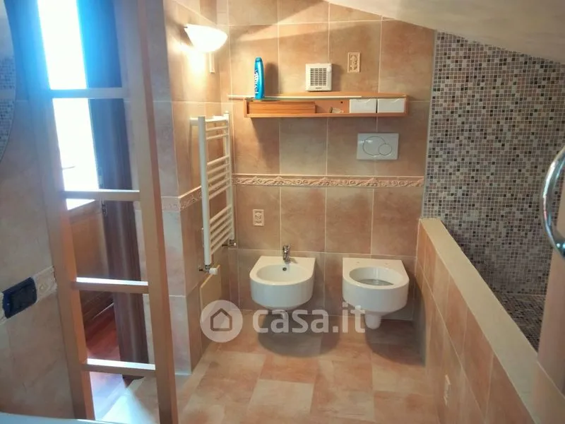 Bathrooms - Rustic Bifamily House with Pool in Nocera Umbra
