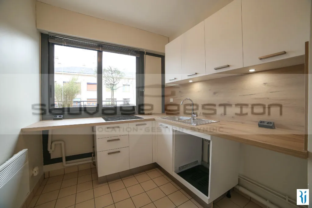 Köök - 2-Bed Flat with Terrace in Rouen Centre