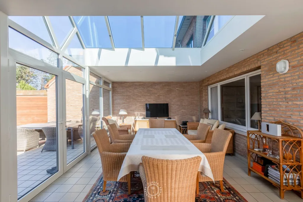 Terrace - House with Enchanting Garden in Sint-Niklaas