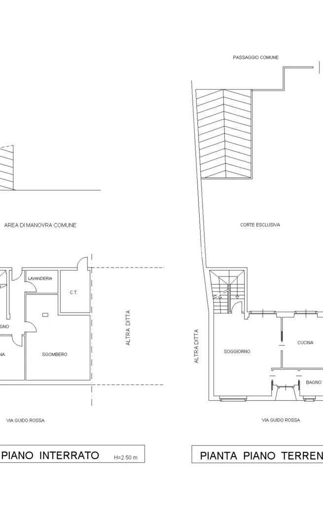 Plan - Villa with Private Garden in Robassomero
