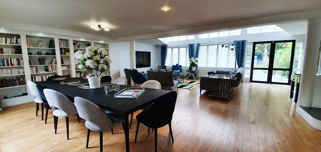 Söögituba - Loft with Garden in Enghien-les-Bains