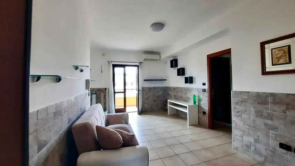 Séjour - Armed Trilocale with Balcony in Santa Maria a Vico